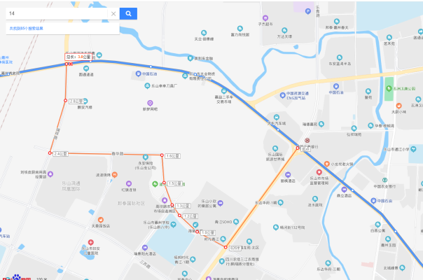 乐山师范学院校内地图图片